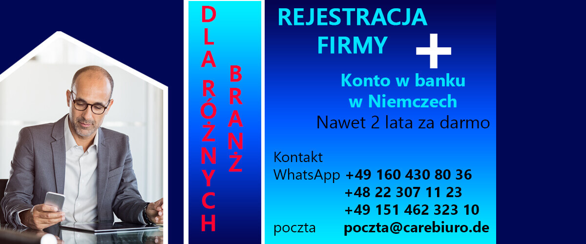 Rejestracja polskiej firmy w niemczech