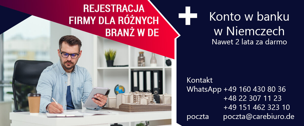 Rejestracja firmy w Niemczech