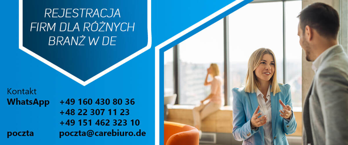 Rejestracja polskiej firmy w niemczech